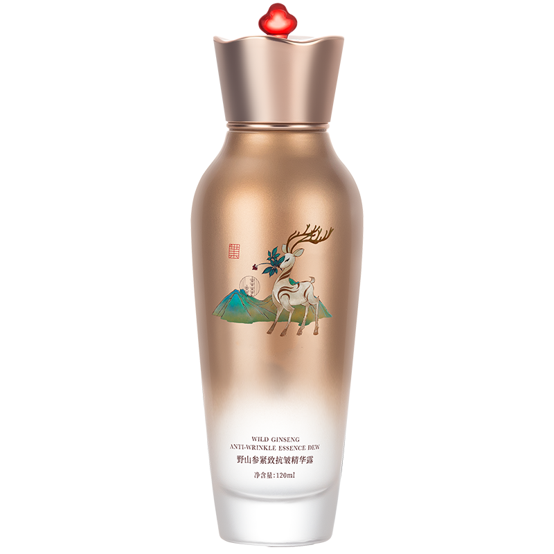 野山参紧致抗皱精华露 精华露质地 120ml