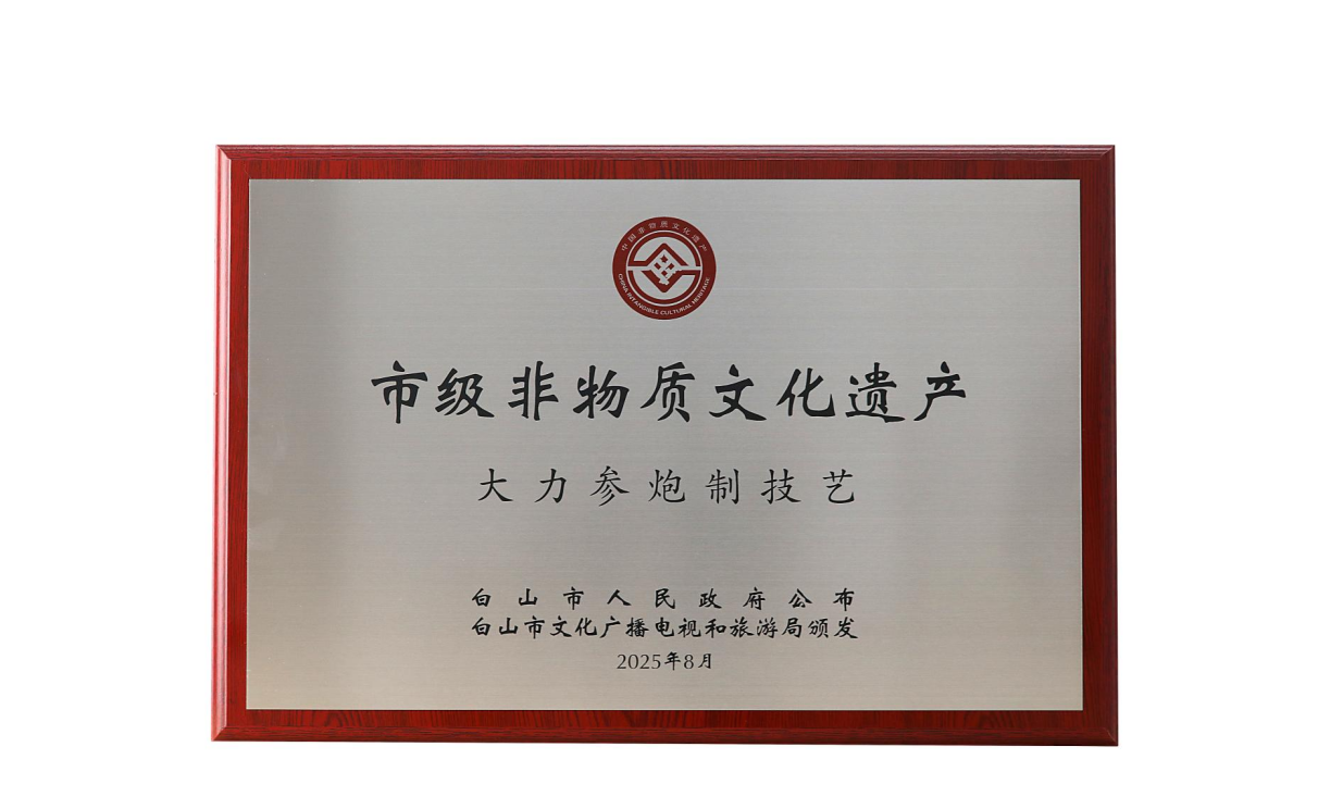 非物质文化遗产证书